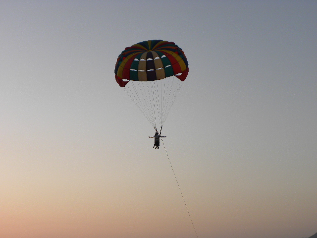 Beach Activities - paragliding